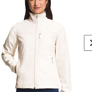 The North Face Womens Apex Bionic Softshell Jacket off-white Medium